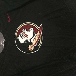 Seminole Head Nike dri-fit shirt